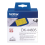 Etykiety Brother DK44605, taśma ciągła żółta o szerokości 62mm do drukarek etykiet Brother QL